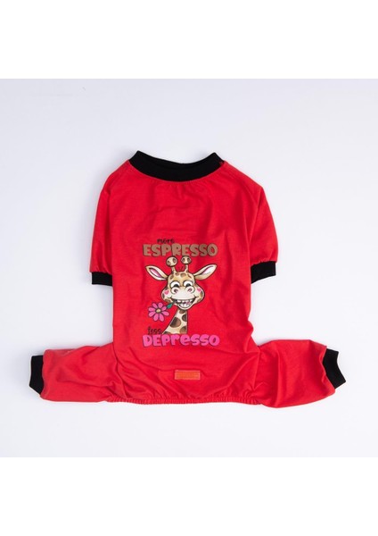 Depresso Kedi Köpek Pijaması - Kedi Köpek Tulumu - Kedi Köpek Kıyafeti fırsatları