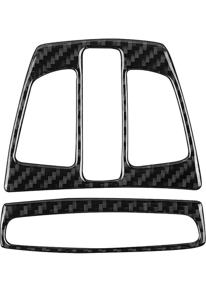 Karbon Fiber Okuma Lambası Kapağı Trim Dekoratif Sticker F20 F30 F34 F32 X1 X5 F15 X6 F16 Araba Iç Aksesuarları (Yurt Dışından)
