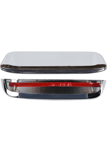 Dodge Ram 1500 2018-2022 Araba Orta Konsol Kol Dayama Kutusu Anahtar Kapağı Trim Dekor Sticker Aksesuarları, Gümüş (Yurt Dışından)