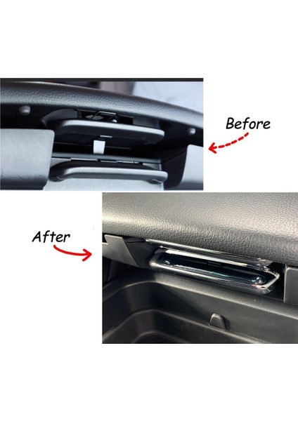 Dodge Ram 1500 2018-2022 Araba Orta Konsol Kol Dayama Kutusu Anahtar Kapağı Trim Dekor Sticker Aksesuarları, Gümüş (Yurt Dışından) modelleri