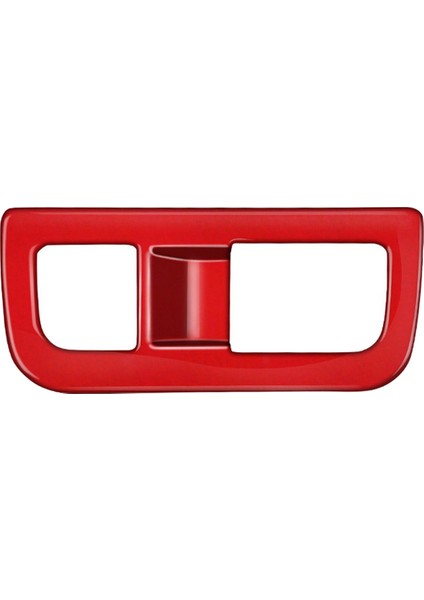 Hyundai Kona 2024+ Araba Iç Aksesuarları Kırmızı Için Araba Far Anahtarı Çerçevesi Trim Kapağı (Yurt Dışından)