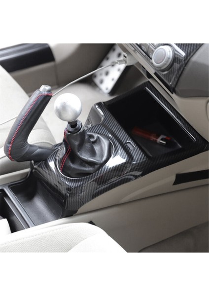 Honda Civic 2006-2011 Için Karbon Fiber Stil Manuel Vites Değiştirme Çerçevesi Kapağı Döşemesi (Yurt Dışından) fiyatları