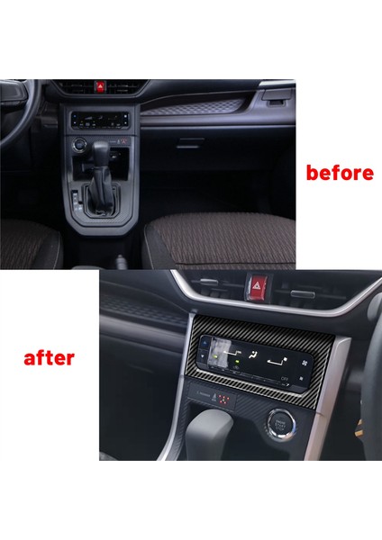 Toyota Veloz Avanza 2022+ Için Karbon Fiber Ses Klima Anahtarı Düğmeleri Çerçeve Kapak Trim Etiket (Yurt Dışından) fırsatları