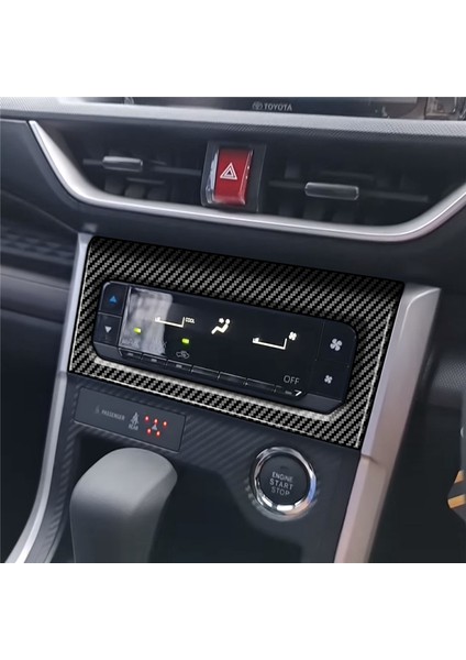 Toyota Veloz Avanza 2022+ Için Karbon Fiber Ses Klima Anahtarı Düğmeleri Çerçeve Kapak Trim Etiket (Yurt Dışından) indirimleri
