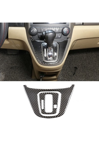 Honda Crv 2007-2011 Karbon Fiber Için Araç Vites Paneli Trim Çerçeve Kapak (Yurt Dışından) fırsatları