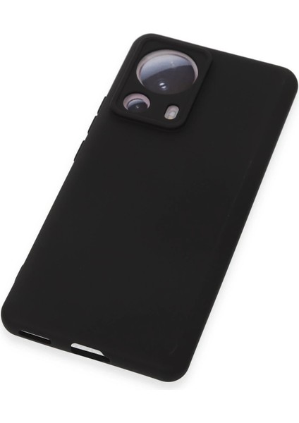 Xiaomi Mi 13 Lite Kılıf Nano Içi Kadife Silikon - Siyah Mrayd