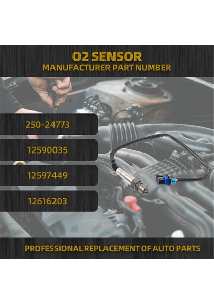 Cadillac Ats Cts Srx Xts Chevrolet Traverse Camaro Equinox Enclave Gmc Acadia Pontiac 250-24773 Için O2 Oksijen Sensörü (Yurt Dışından) indirimleri