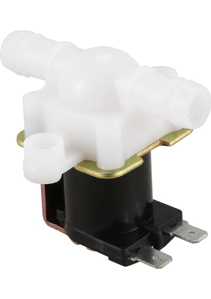 3/8 Inç 12VDC Hortum Dikenli Elektrikli Solenoid Valf Plastik Gövde 12 Volt Dc Otomatik Musluklar Içme Çeşmeleri Için-Basınçsız, Beyaz ve Siyah (Yurt Dışından) fiyatları