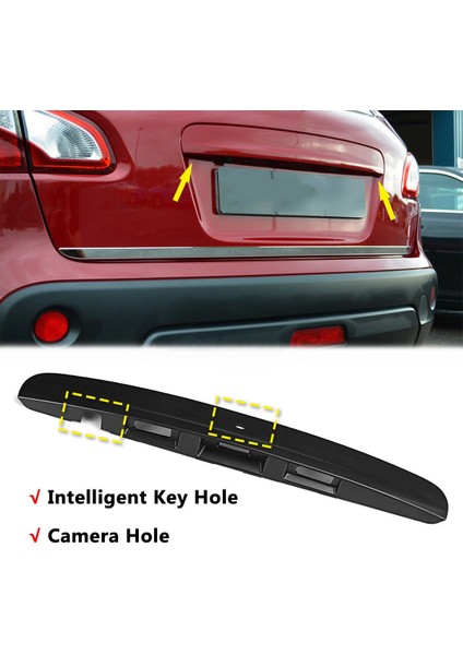 Nissan Qashqai Için Arka Bagaj Kapağı Önyükleme Kolu Kamera Gövde Kapı Kapağı J10 JJ10 2007-2014 90812JD20H (Yurt Dışından)