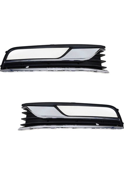 Araba Ön Sol Tampon Sis Farı Izgarası Kapağı Sis Aydınlatma Koruması Trim Passat B7 2012-2016 3AD853665 3AD853666 (Yurt Dışından)
