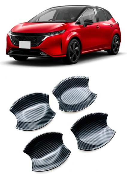 2022 2023 Nissan Aura Kapı Kolu Kase Kapağı Trim Çerçeve Kapı Kolu Dekoratif Çıkartmalar Krom (Yurt Dışından)