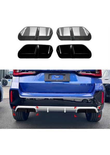 Araba Arka Tampon Difüzör Dudak Kapağı Bagaj Alt Ayırıcı Spoiler Koruyucu Bmw X1 Ix1 U11 M Sport 2023+ B (Yurt Dışından) fiyatları