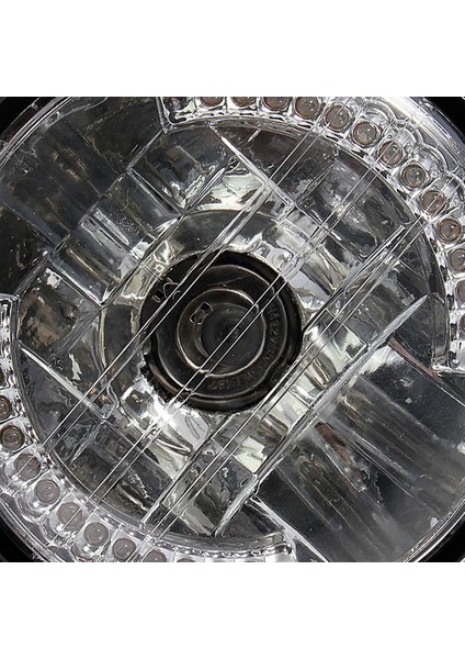 7 Inç Motosiklet Yuvarlak Far Halojen H4 Işık Lambasıbobber Için (Yurt Dışından) modelleri