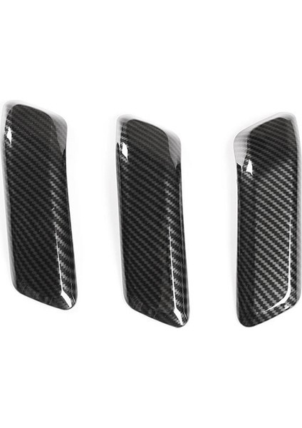 Adet Araba Iç Kapı Kolu Kapağı Trim Sticker Land Rover Defender 110 2020-2023 Iç Çekme Yüksek Versiyon Karbon (Yurt Dışından)