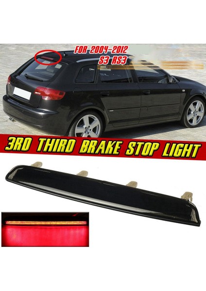 8P4945097C Yüksek Monte Fren Lambası Üçüncü Fren Lambası Fren Lambası Kuyruk Lambası Otomotiv Audi A3 S3 Rs3 2004-2012 (Yurt Dışından)