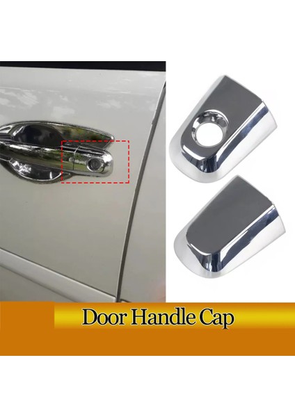 Mitsubishi Pajero Sport Montero 2008-2015 L200 Triton 2005-2015 Için Sol Sağ Kapı Dış Kolu Krom Kapak Kapağı (Yurt Dışından) modelleri