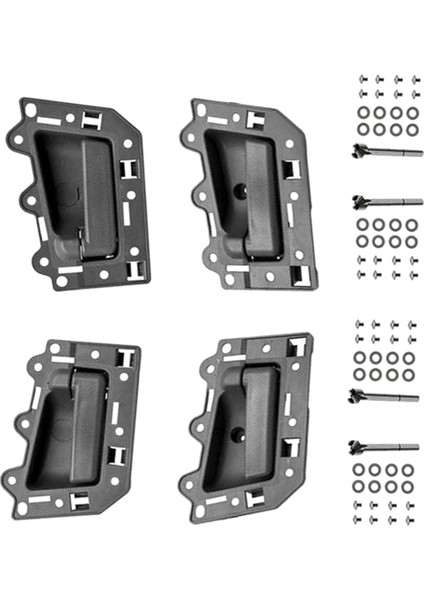 1 Takım 4 Adet Araba Iç Kapı Kolu Jeep Grand Cherokee 2005-2011 (Yurt Dışından)