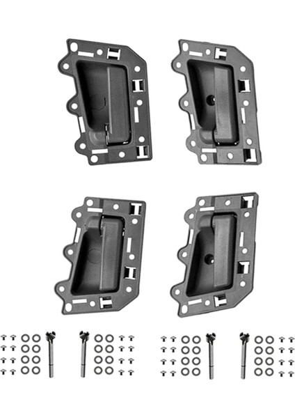 1 Takım 4 Adet Araba Iç Kapı Kolu Jeep Grand Cherokee 2005-2011 (Yurt Dışından)