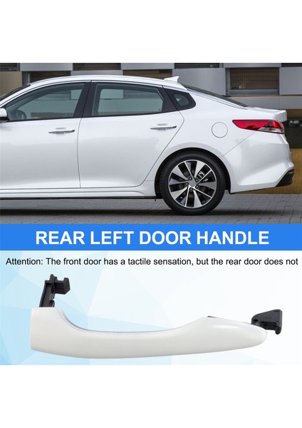 826512T020 Kia Optima 2011-2015 Kapı Akıllı Anahtar Kolu Arka Sol Için Dış Akıllı Anahtar Kapı Kolu (Yurt Dışından)