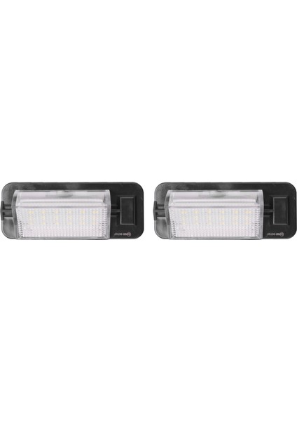 2 Adet 18LED Araba Yüksek Güç Beyaz Plaka Işığı Bmw E36 318I 328I M3 (Yurt Dışından) fiyatları