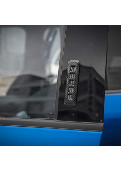 Ford F150 2015-2022 Için Kapı Kilidi Şifre Düğmesi Kapak Ayağı Sonrası Tuş Takımı Trim (Yurt Dışından)