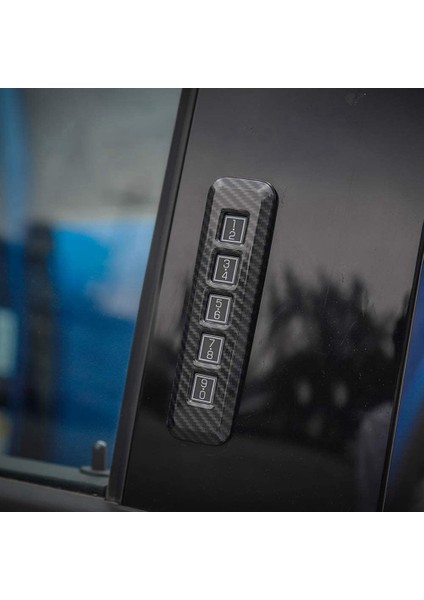 Ford F150 2015-2022 Için Kapı Kilidi Şifre Düğmesi Kapak Ayağı Sonrası Tuş Takımı Trim (Yurt Dışından)