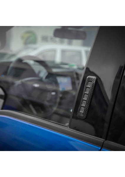 Ford F150 2015-2022 Için Kapı Kilidi Şifre Düğmesi Kapak Ayağı Sonrası Tuş Takımı Trim (Yurt Dışından)