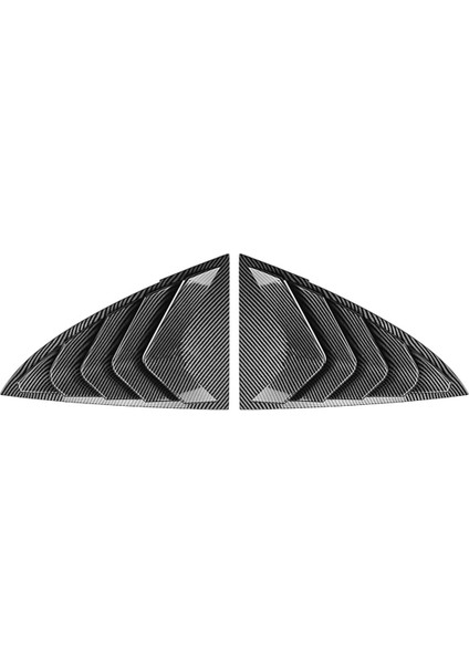 Araba Arka Yan Pencere Panjurları Hava Menfezi Kepçesi Gölgelik Örtüsü Perde Trimi Tesla Model 3 2017-2023 Y 2020+,B (Yurt Dışından)