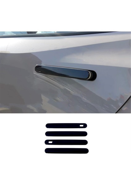Changan Unıv Unı-V 2023 2024 Aksesuarları Için Araba Dış Kapı Kolu Kapağı Kapağı Döşemesi - Siyah (Yurt Dışından)