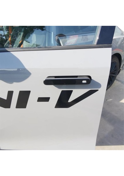Changan Unıv Unı-V 2023 2024 Aksesuarları Için Araba Dış Kapı Kolu Kapağı Kapağı Döşemesi - Siyah (Yurt Dışından)