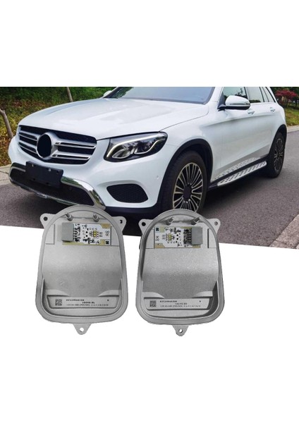 Sol Far LED Modülü A2539068100 Mercedes-Benz Glc X253 2016-2020 Kafa Işık Lambası Sürücü Balast Kontrol Ünitesi (Yurt Dışından)