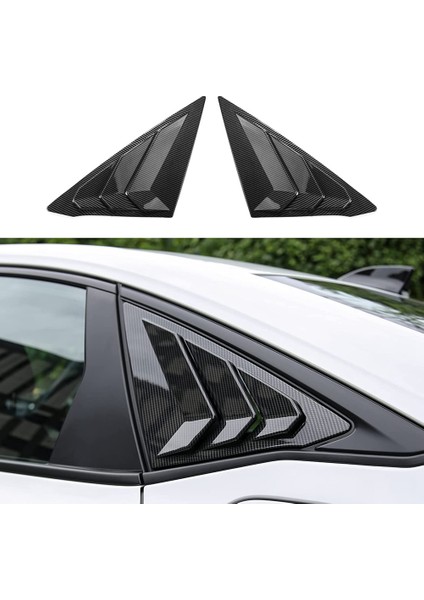 Arka Yan Pencere Panjurları Üçgen Pencere Camı Panjur Honda Civic Sedan 11TH 2022 2023 - Abs Karbon Fiber (Yurt Dışından) fiyatları