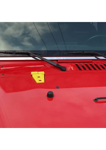Jeep-Wrangler Jk & Unlimited 2007-2017 Için Kaput Menteşe Kapağı Trim Aksesuarları (Sarı) (Yurt Dışından)