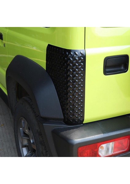 Araba Kaporta Gövde Zırhı Dış Kaporta Kapakları Köşe Koruyucuları Suzuki Jimny 2019-2022 Aksesuarları Siyah (Arka) (Yurt Dışından) modelleri