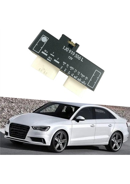 Soğutma Fanı Kontrol Anahtarı Rölesi Radyatör -Volkswagen 1J0919506L 1j0 919 506L (Yurt Dışından)