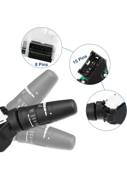 Araba Dönüş Sinyali Anahtarı Kombinasyon Seyir Kontrol Anahtarı 25260-EE90B Infınıtı G35 2006-2007 Araba Silecek Anahtarı (Yurt Dışından) modelleri