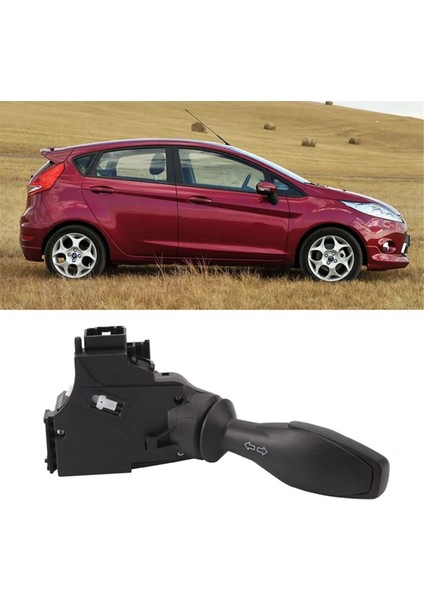 Araba Göstergesi Dönüş Sinyali Anahtarı Far Kombinasyon Sapı Ford Fiesta Mk6 Seyir Kontrol Anahtarı 8A6T13335AD (Yurt Dışından) fırsatları