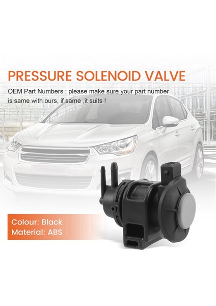Turbo Basınç Solenoid Valfı 8200661049 Renault Clio Fluence Kangoo Koleos Laguna Latitude Logan Modus Mk2 Mk3 (Yurt Dışından)