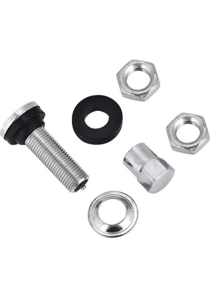 100 Adet Lastik Vana Gövdesi Kiti Metal TR161 Tekerlek Lastik Vana Gövdeleri Atv Araba Go-Kart Tekne Römork Motosiklet Için Toz Kapağı (Yurt Dışından)