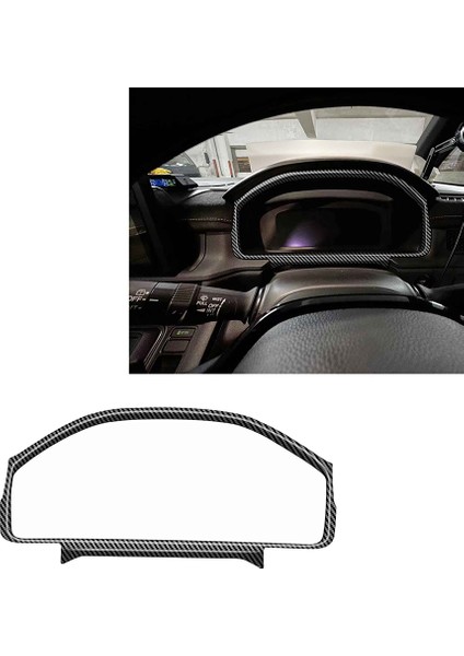 Araba Gösterge Paneli Hız Gösterge Paneli Çerçeve Dekoratif Kapak Gösterge Paneli Trim Sticker Honda Stepwgn Rp8 Rhd,b (Yurt Dışından) modelleri