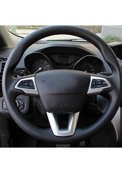 Ford Kuga Escape 2017 Aksesuarları Için Araba Direksiyon Koruma Kapağı Trim Sticker (Yurt Dışından) modelleri