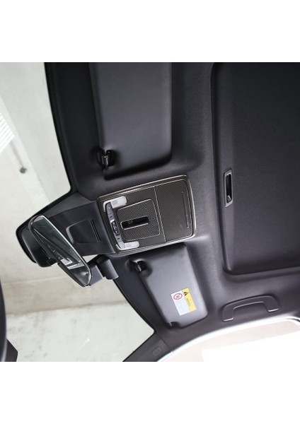11TH Honda Civic 2022 Için Araba Paslanmaz Çelik Ön Okuma Aydınlatma Koruması Trim Dekoratif Çerçeve Aksesuarları, Karbon Fiber (Yurt Dışından) indirimleri