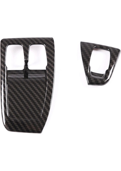 Mercedes Benz Akıllı 2010-2014 Için Araba Pencere Çim Kaldırma Anahtarı Kapağı Trim Dekoratif Sticker Aksesuarları, Karbon Fiber (Yurt Dışından)