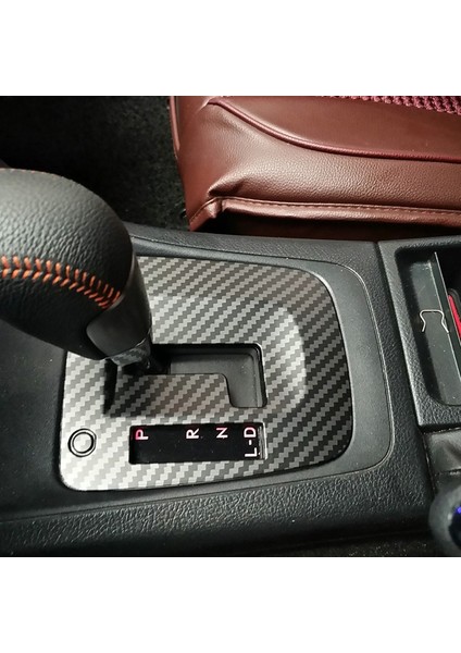 Suu Xv 2012-2014 Için Manuel Vites Topuzu Paneli Kapak Etiket Trim Dekor Çerçeve Etiket Aksesuarları, Mat Karbon Fiber (Yurt Dışından) modelleri