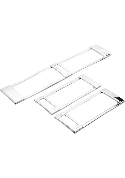 Araba Hava Firar Trim Kiti Hava Firar Dekorasyon Çerçevesi Mercedes Benz W124 1986-1994 Krom Styling (Yurt Dışından)
