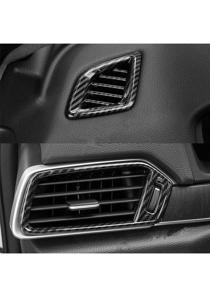Honda Accord 2018-2022 Için Karbon Fiber Pvc Gösterge Paneli Hava Menfezi Çıkış Kapağı Döşemesi (Yurt Dışından) fırsatları