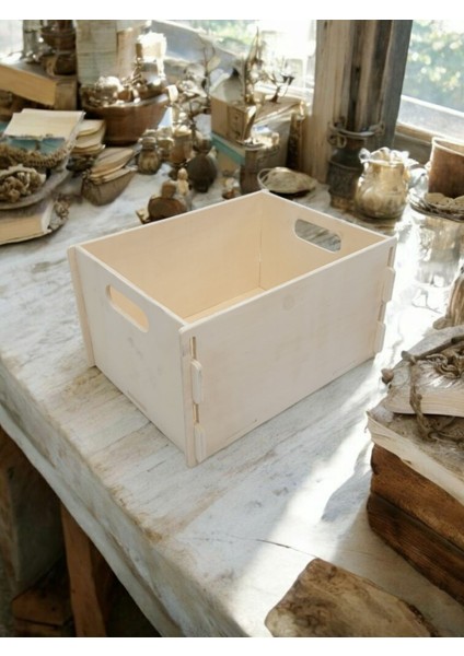 Boyasız Ahşap Çok Amaçlı Kutu fiyatları