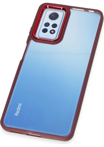 Xiaomi Redmi Note 12 Pro 4g Kılıf Dora Kapak - Kırmızı Mrayd