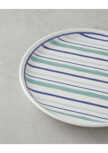 Coastline Seramik Pasta Tabağı 20 cm Mavi-Yeşil modelleri