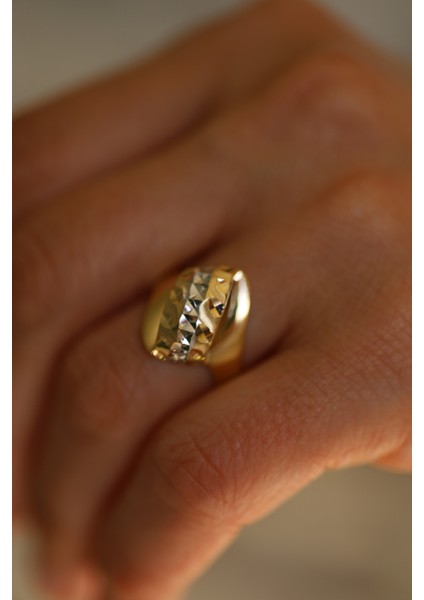 14 Ayar Altın Taşsız Kalemli Anne Yüzük 9 fiyatları